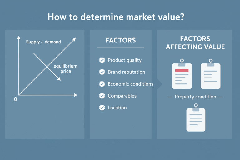 how to determine market value
