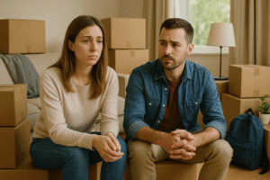 moving boxes twice