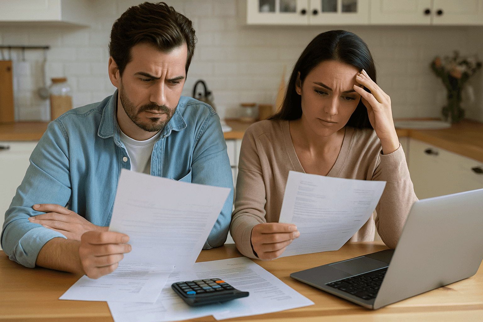 Home buyers in Gatineau calculating property taxes and mortgage payments