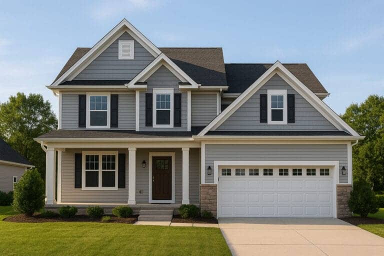 Maison unifamiliale réaliste à Gatineau avec façade propre et aménagement soigné